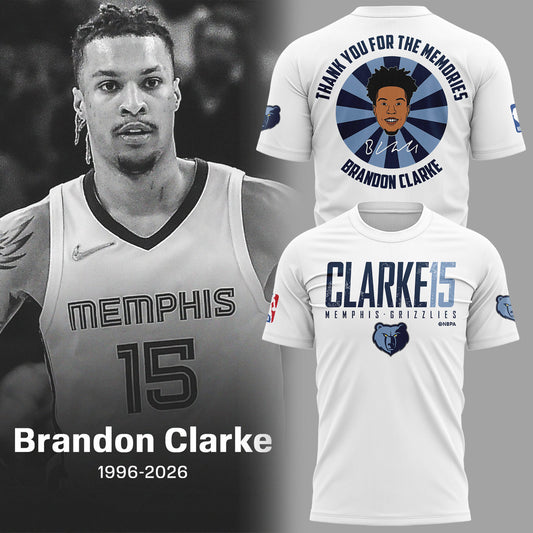 “Thank you for the Memories-Brandon Clarke” Shirt