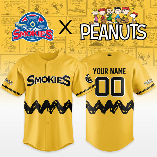 K. Smokies x Peanuts Night Game 2026 Limited Edition Jersey