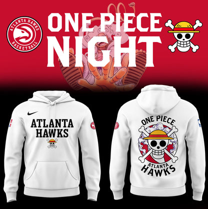 One Piece x Atlanta Hawks Limited Edition Hoodie