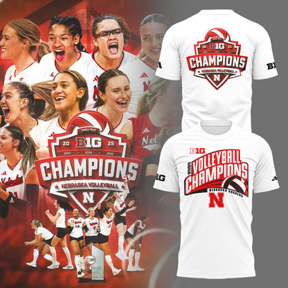 Limited Edition HuskerVB 2025 Champions Hoodie