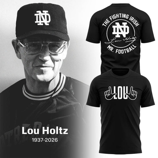 Notre Dame Legacy “ Lou Holtz Tribute Shirt