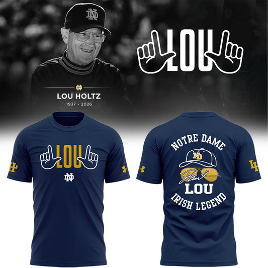 Notre Dame Legacy “ Lou Holtz Tribute Shirt
