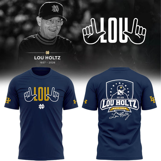 Notre Dame Legacy “ Lou Holtz Tribute Shirt