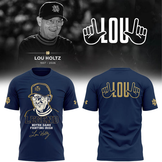 Notre Dame Legacy “ Lou Holtz Tribute Shirt
