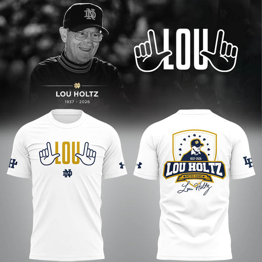 Notre Dame Legacy “ Lou Holtz Tribute Shirt