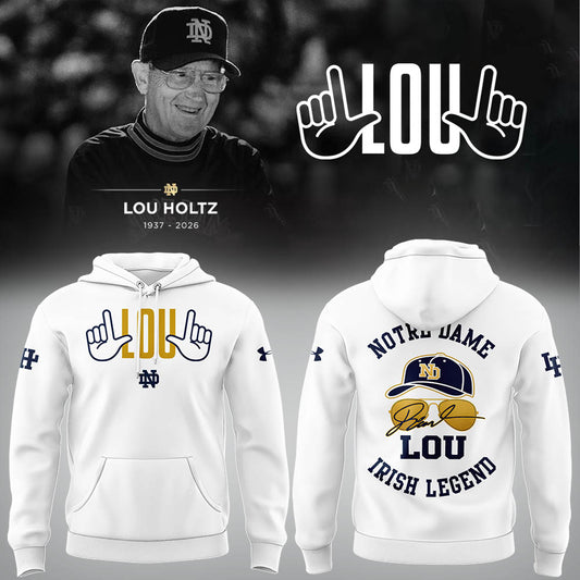 Notre Dame Legacy “ Lou Holtz Tribute Hoodie