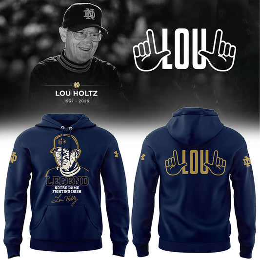 Notre Dame Legacy “ Lou Holtz Tribute Hoodie