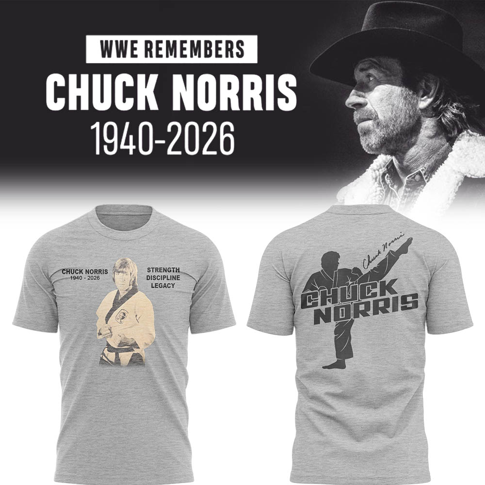 Limited Edition Thank You For The Memories Chuck Norris Shirt