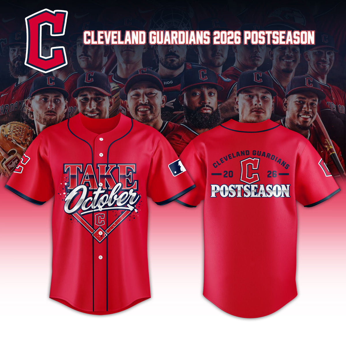 CLE 2026 Take October Jersey Limited Edition Red