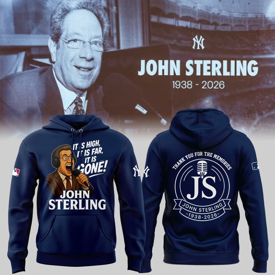 “Remembering John Sterling — The Voice of the Yankees” Hoodie