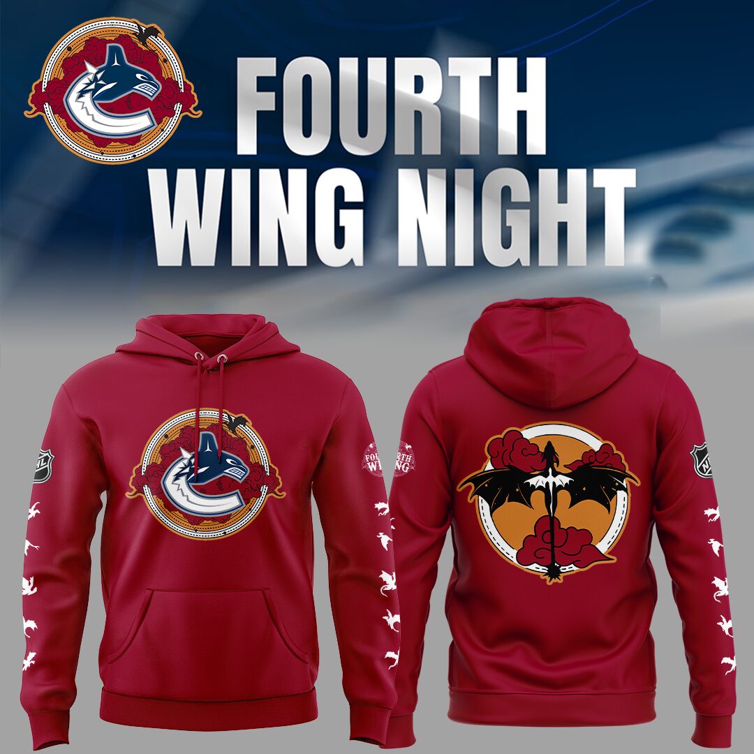 Fourth Wing Night Limited Edition Canucks Hoodie