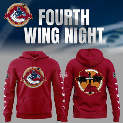 Fourth Wing Night Limited Edition Canucks Hoodie