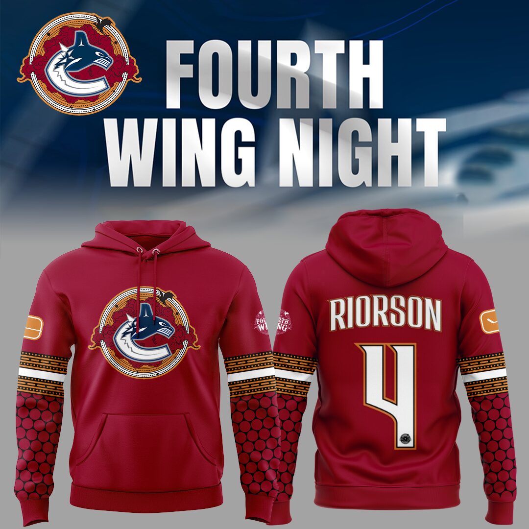 Fourth Wing Night Limited Edition Canucks Hoodie