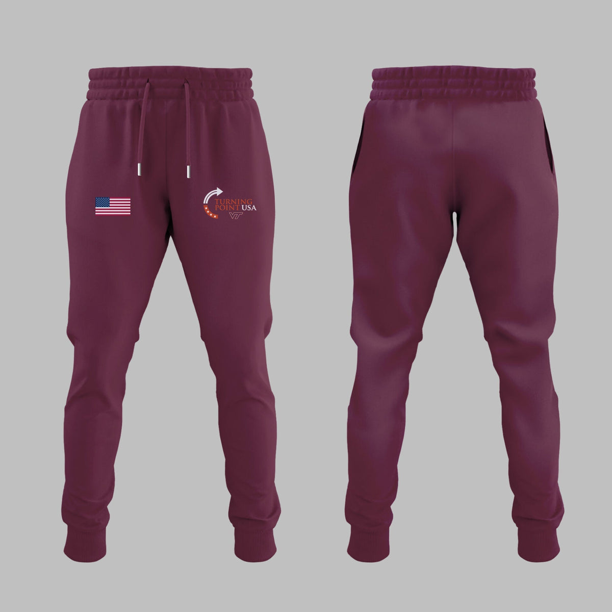 Limited Edition Virginia Tech x Turning Point USA 2025 Hoodie