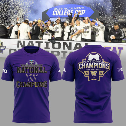 Limited Edition Huskies National Champions T-Shirt