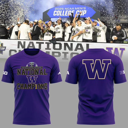 Limited Edition Huskies National Champions T-Shirt