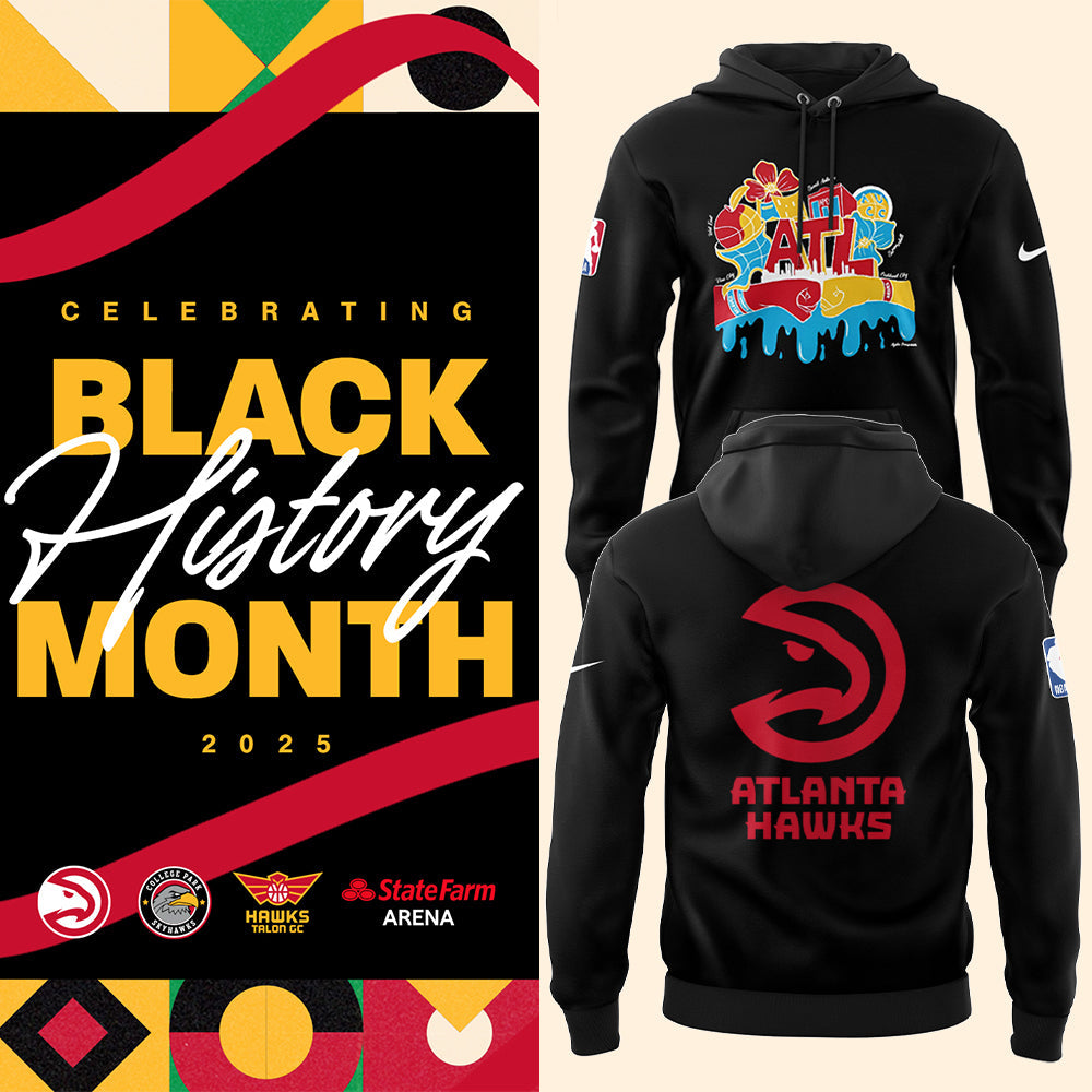 Black History Month x Atlanta Hawks Limited Edition Hoodie