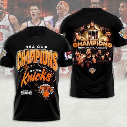 New York Knicks 2025 NBA Cup Champions Limited Edition Shirt