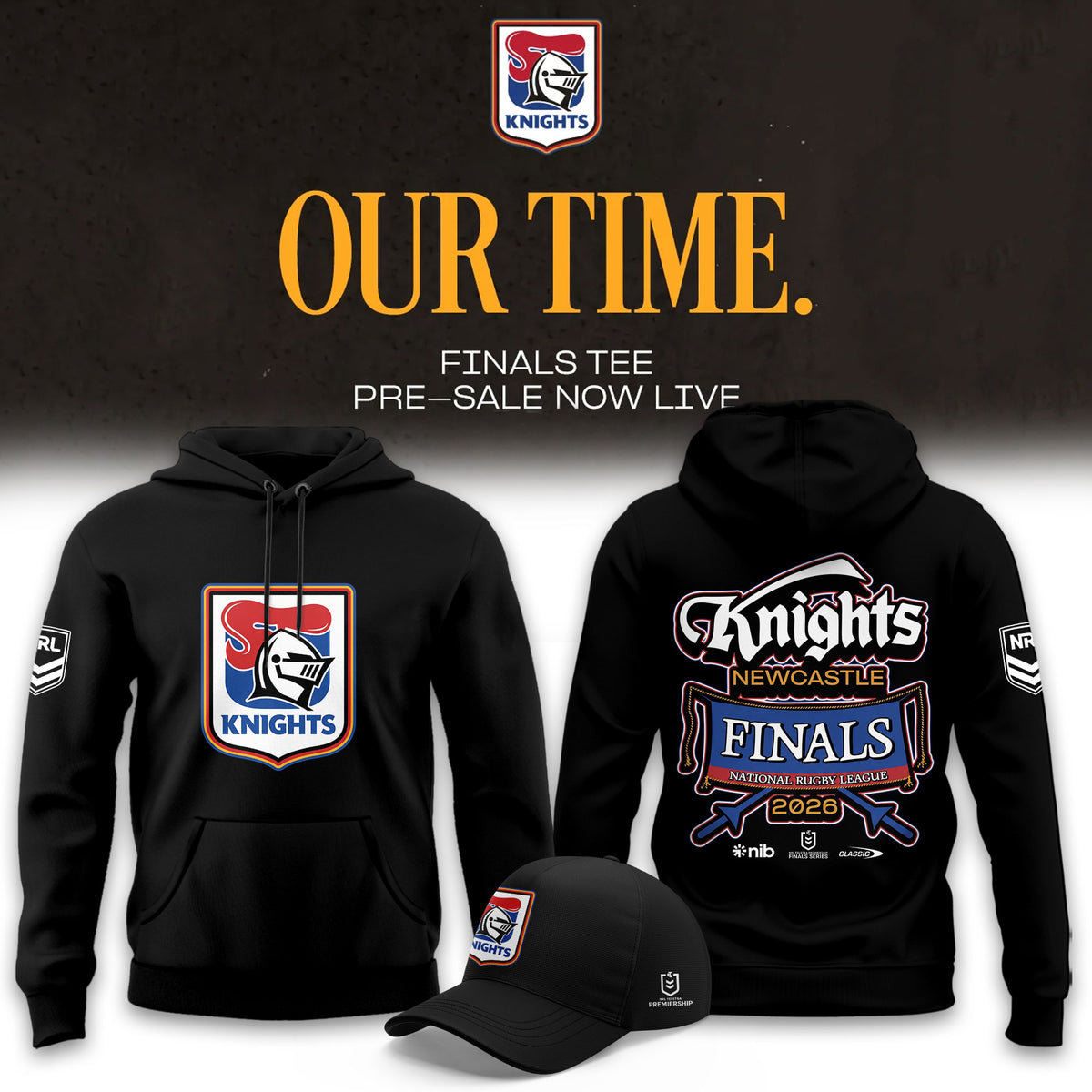Newcastle Knights 2026 NRL Finals Limited Hoodie