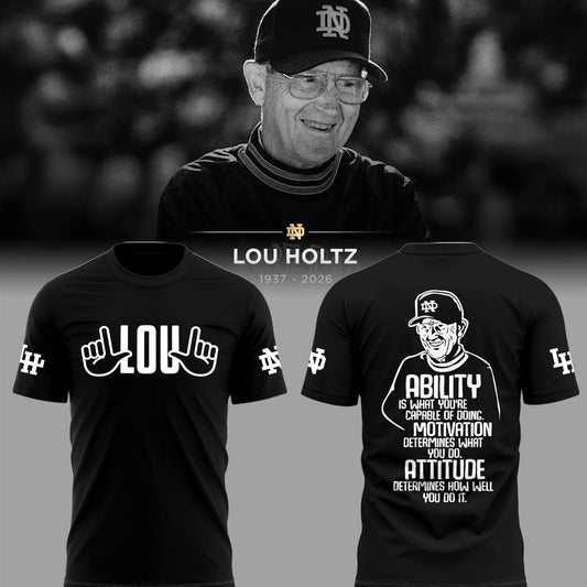 Remembering The Life And Legacy Of Lou Holtz T-Shirt