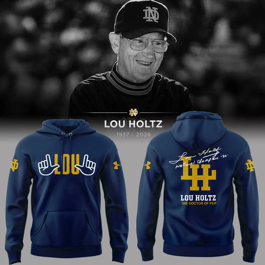 Notre Dame Legacy “ Lou Holtz Tribute Hoodie