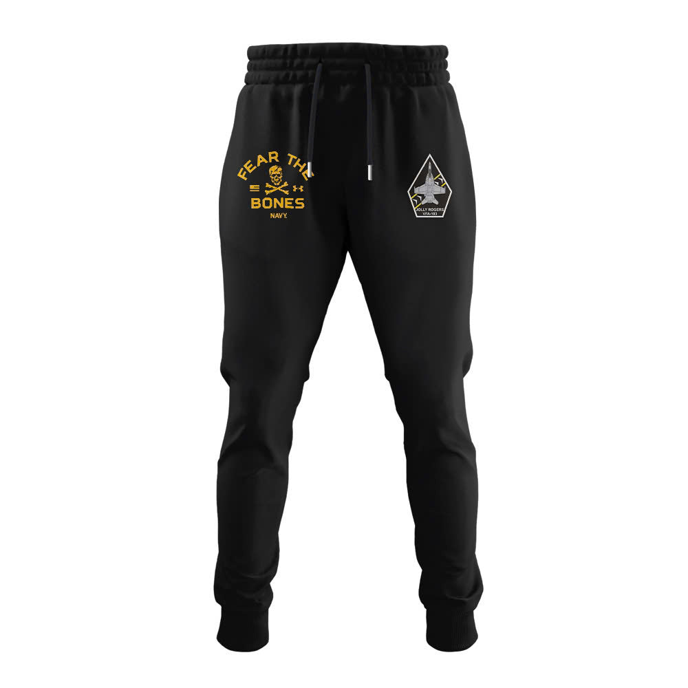 Navy Midshipmen Football NCAA 2024 Limited Veterans Jolly Jogger� Hoodie
