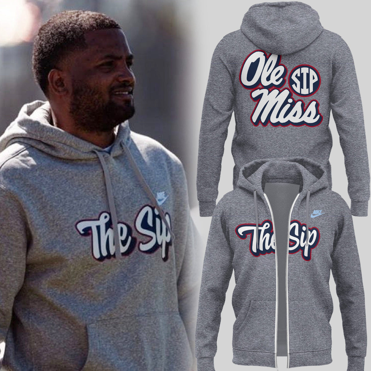 Limited Edition THE SIP 🏈 Welcome Kelvin Bolden Hoodie