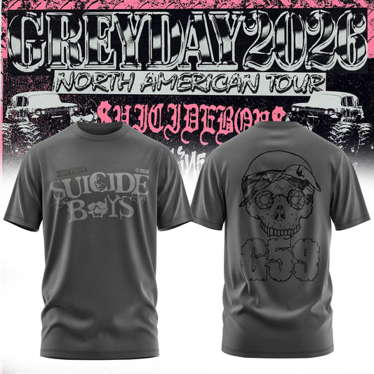 Greyday 2026 “ North American Tour T-Shirt