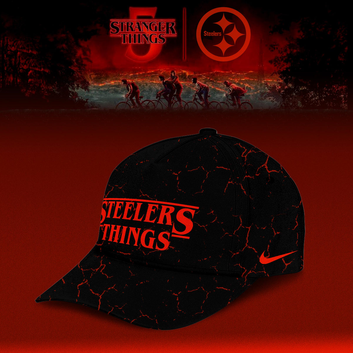 [Special Deal Black Friday] All NFL Teams x Stranger Things Limited Hoodie