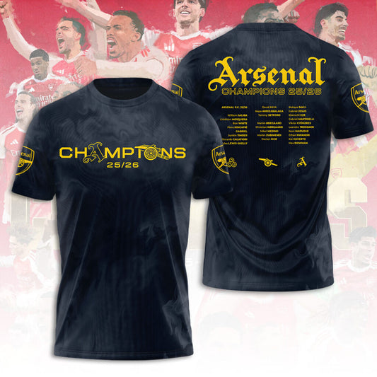 Arsenal Champions Limited Edition T-shirt