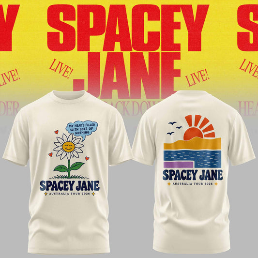 Spacey Jane – Heading Back Down Under Australian Tour Limited Shirt