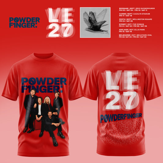 Powderfinger – Live Australia 2027 TShirt