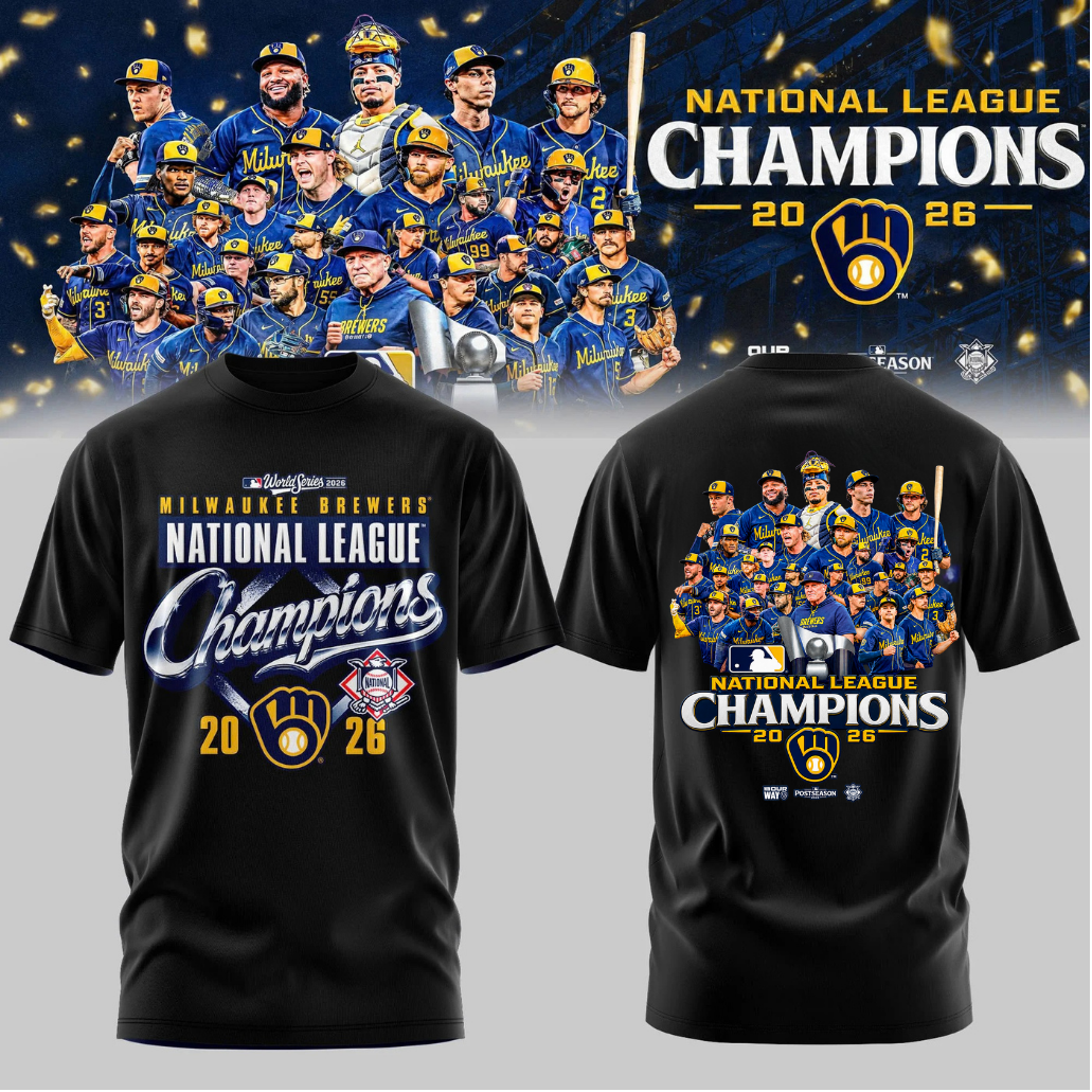 Milwaukee Brewers NLCS Champions 2026 Edition Tshirt (Version Update)