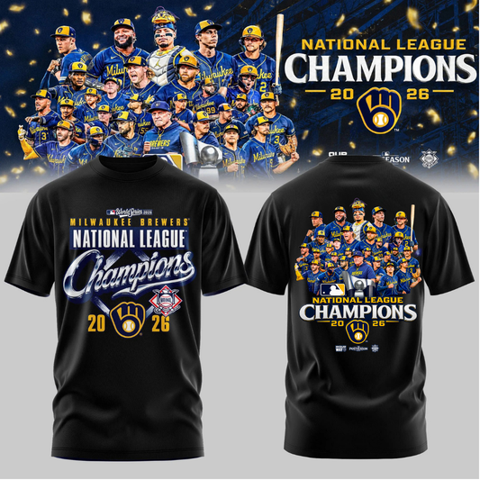 Brewers NLCS Champions 2026 Edition Tshirt