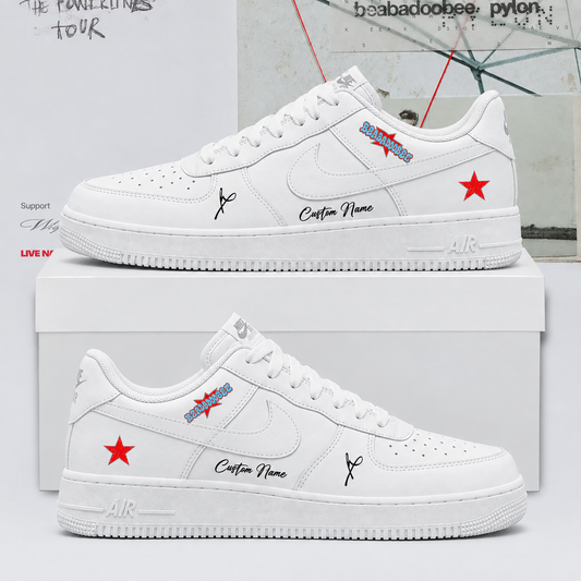 Beabadoobee The Powerlines Tour Limited Edition AF1 Sneakers