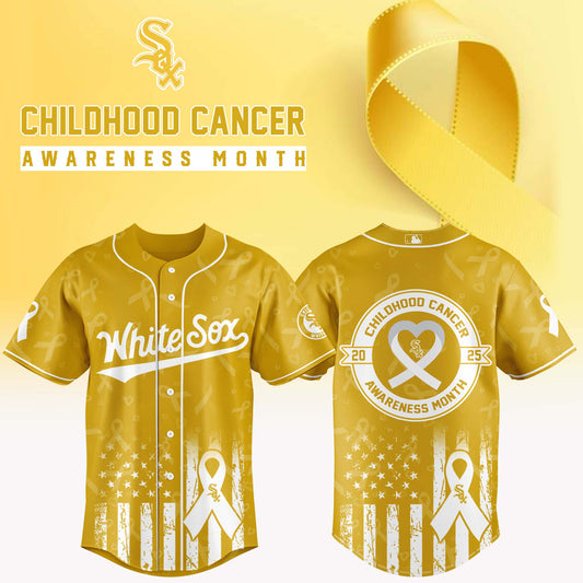 Chicago White Sox x Childhood Cancer Awareness Month 2025 Jersey Editions Limited