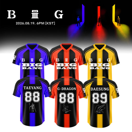 Big Bang 20th Anniversary 3D All-Over Print Football Jersey