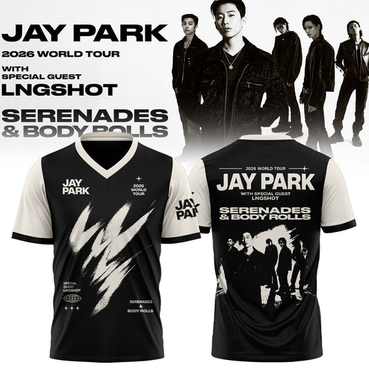 JP 2026 WORLD TOUR [SERENADES & BODY ROLLS] Football Jersey