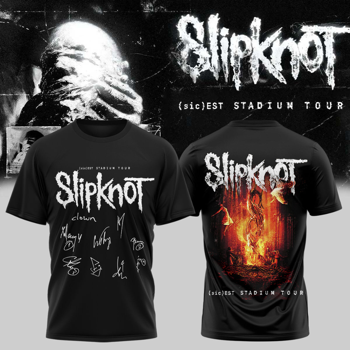 Slipknot ”(sic)est Stadium Tour” Limited Edition Shirt