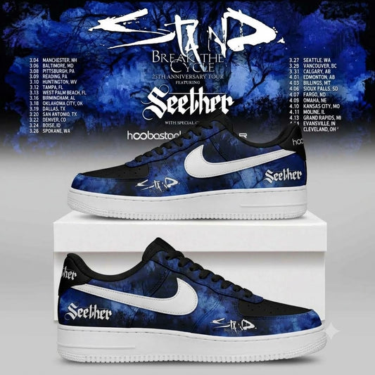 STAIND BREAK THE CYCLE 25TH ANNIVERSARY TOUR – Limited Edition AF1 Sneakers