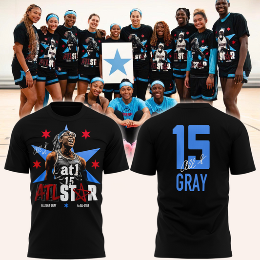 Limited Edition ALLISHA GRAY 4x ATL Shirt