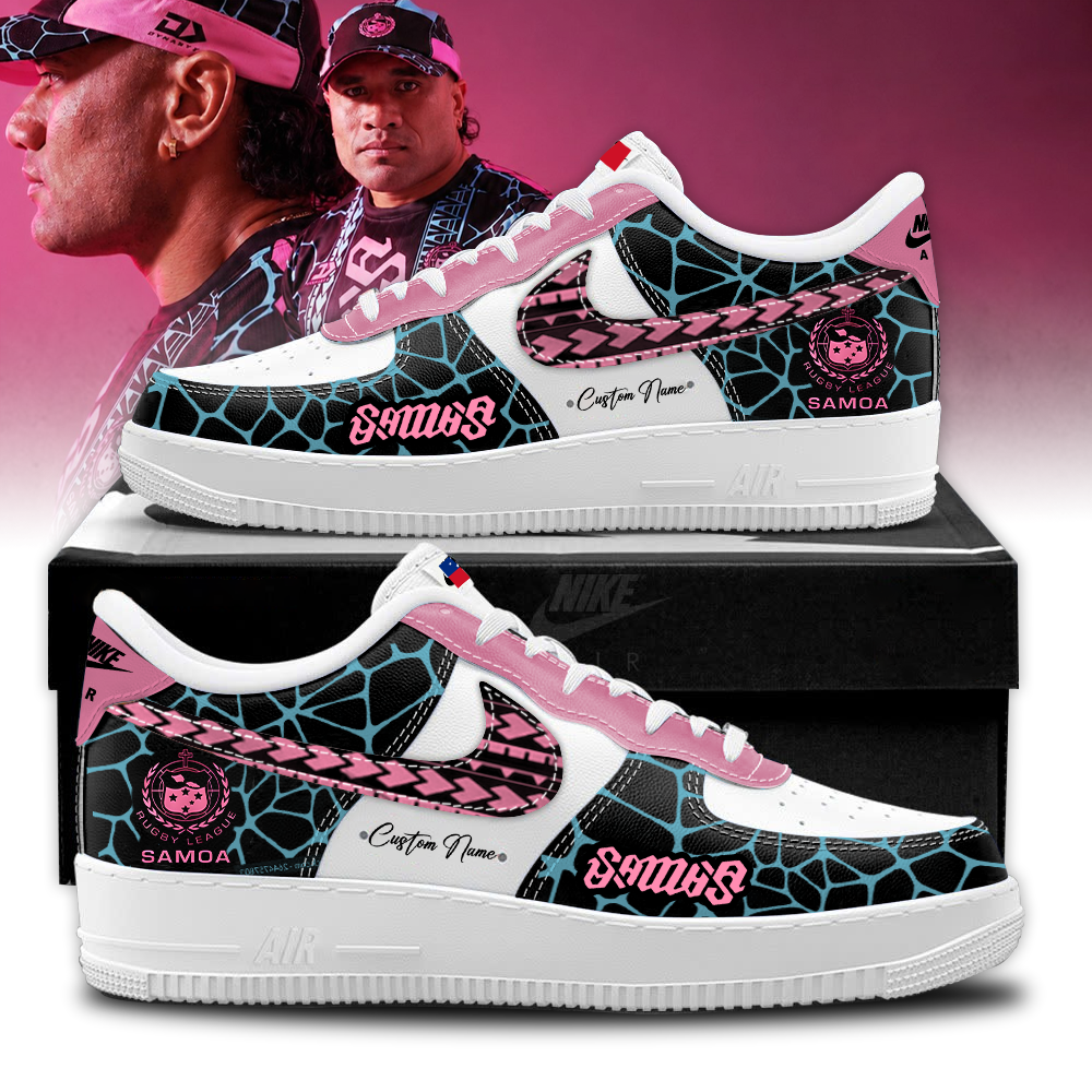 2026 New AF1 Samoa Rugby Samoa 2026 Toa Samoa Captain’s Run Inspired by the patterns of the turtle shell