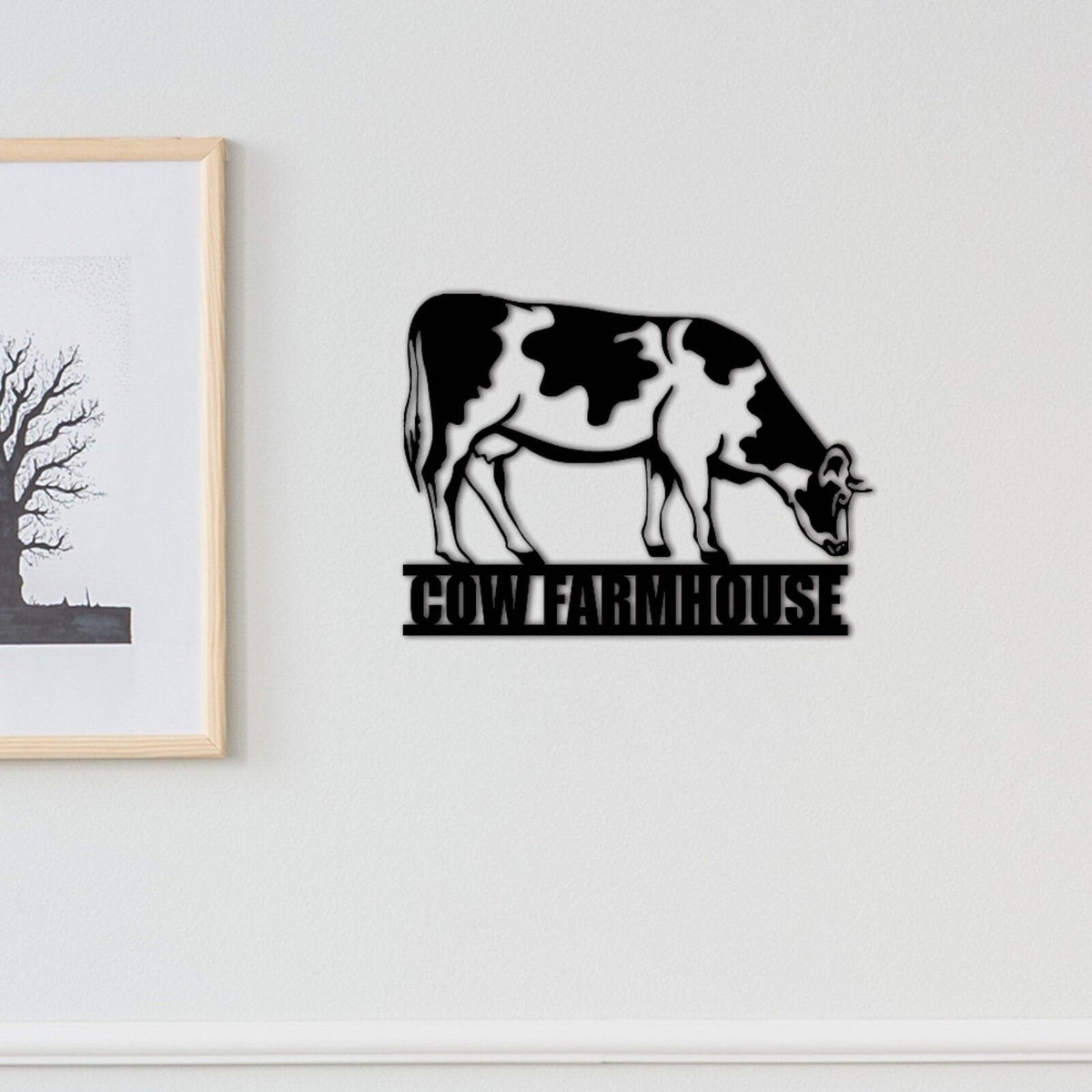 Custom Cow Sign Name,Cow Wall Art,Personalized Cow Metal Sign,Cow Farmhouse Decor Cow Farm Decor,Cattle Metal Wall Art,Ranch Decor