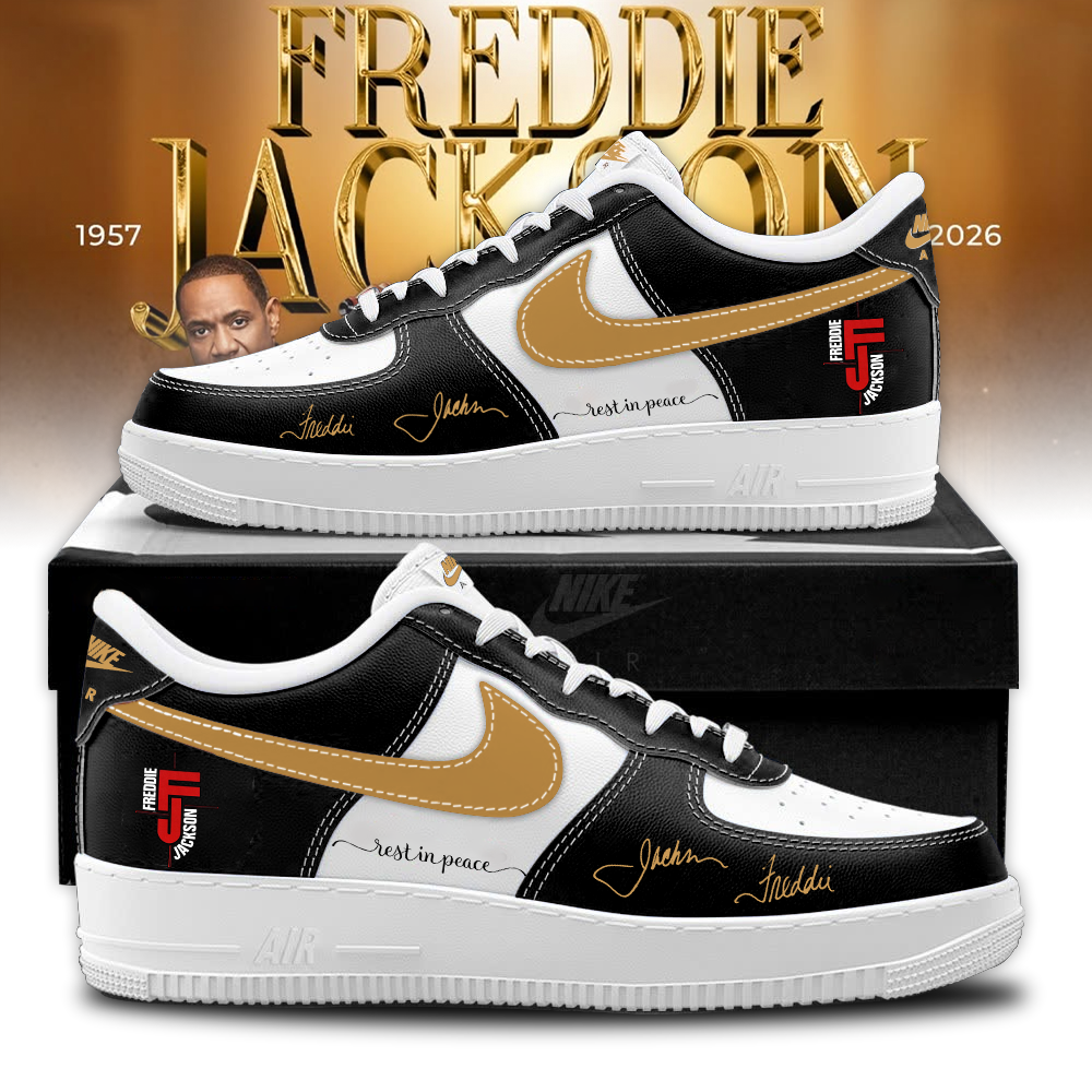 Freddie Jackson – Forever in Our Hearts Tribute Limited Edition AF1 Sneakers