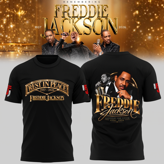Freddie Jackson – Forever in Our Hearts Tribute Shirt