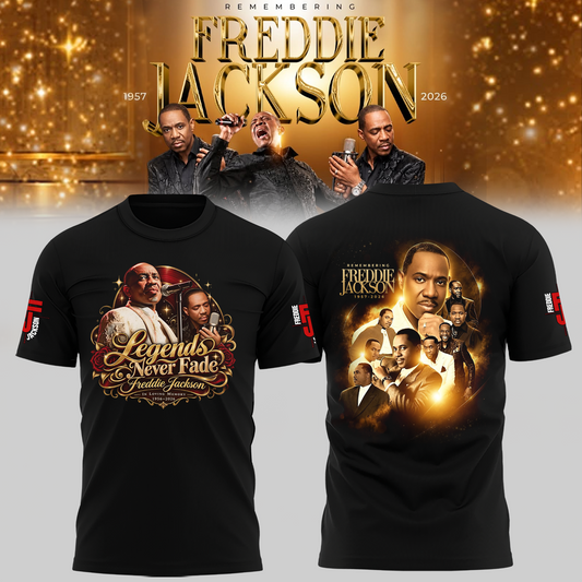 Freddie Jackson – Forever in Our Hearts Tribute Shirt
