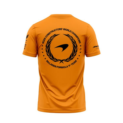 McLaren Formula 1 Team 2025 Constructors' Champions Black T-Shirt