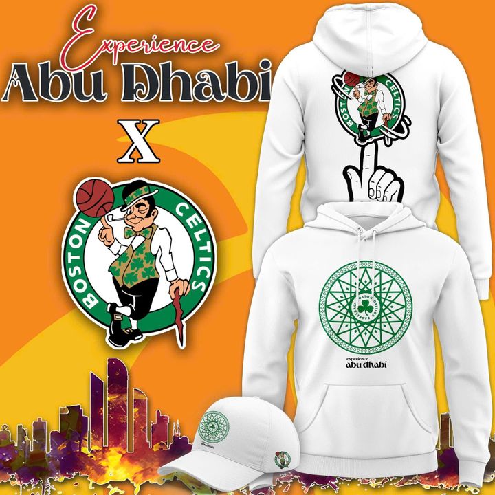 Boston Celtics x Experience Abu Dhabi 2025 Hoodie