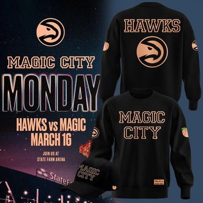 Atlanta Hawks 2026 Magic City True To Atlanta Sweatshirt