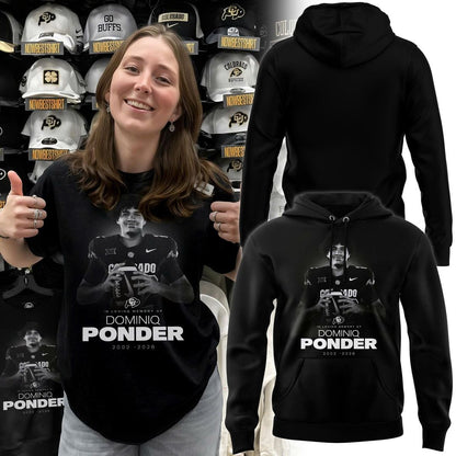 In Loving Memory of Dominiq Ponder 2002–2026 Tribute Hoodie